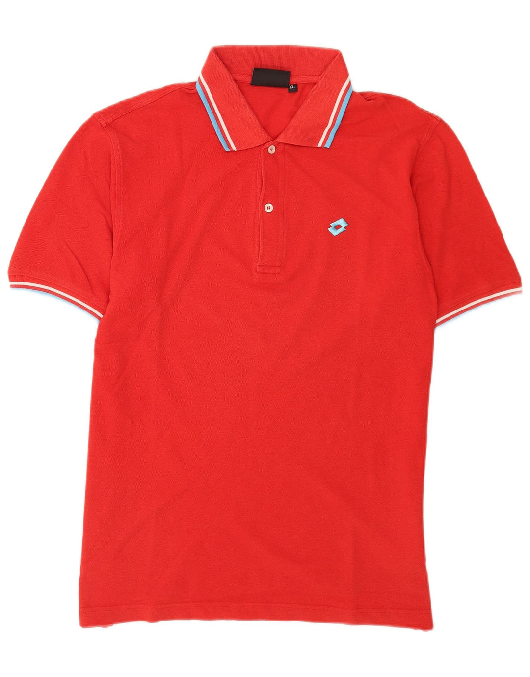 Tricou polo pentru bărbați Lotto XL bumbac roșu