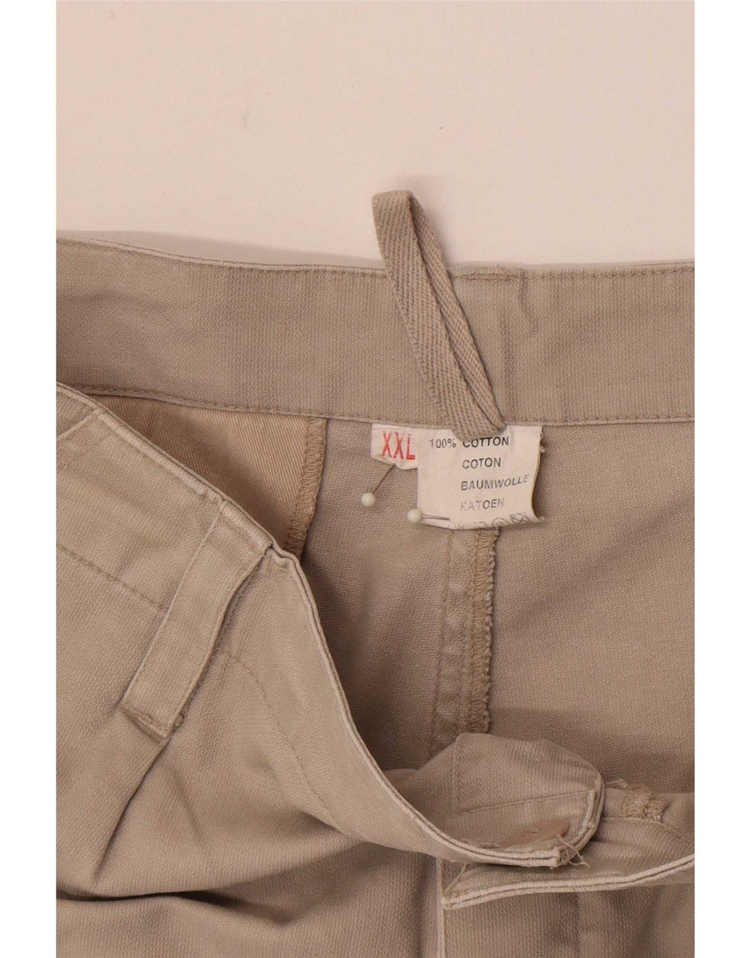 Pantaloni scurti cargo vintage pentru bărbați 2XL W38 bumbac gri