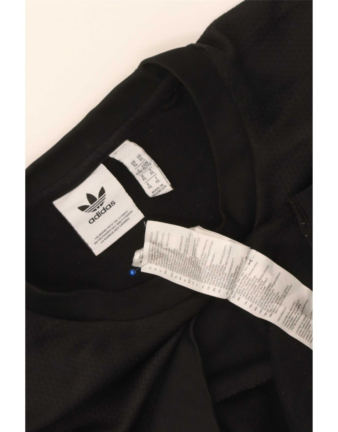 Hanorac pentru bărbați Adidas Jumper XL, negru, poliester color bloc
