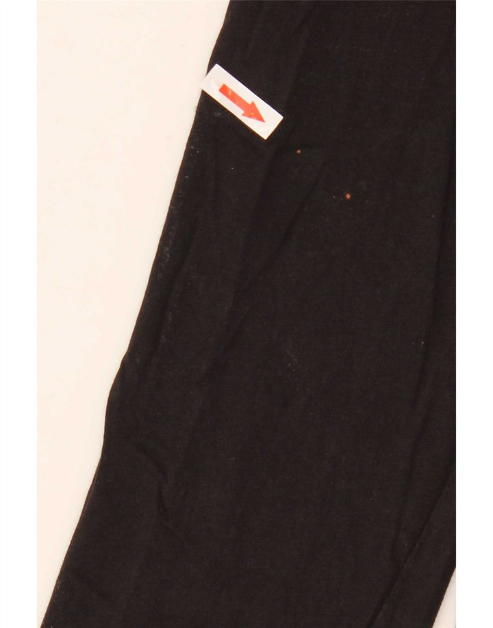 Timberland Slim Fit Top cu mânecă lungă, mare, negru, bumbac