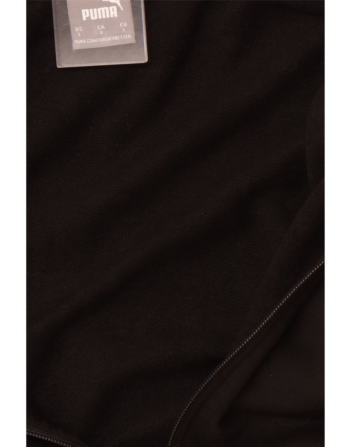 Jachetă de trening grafică PUMA pentru bărbați, mare, neagră