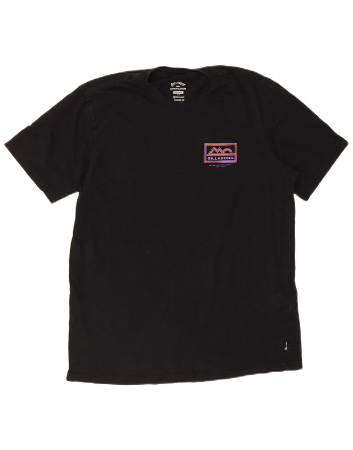 Tricou grafic pentru bărbați Billabong Top Mediu Lână Neagră