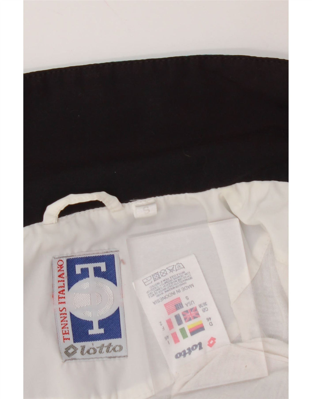 Jachetă de trening pentru bărbați LOTTO UK 36/38 Poliester color bloc alb mic