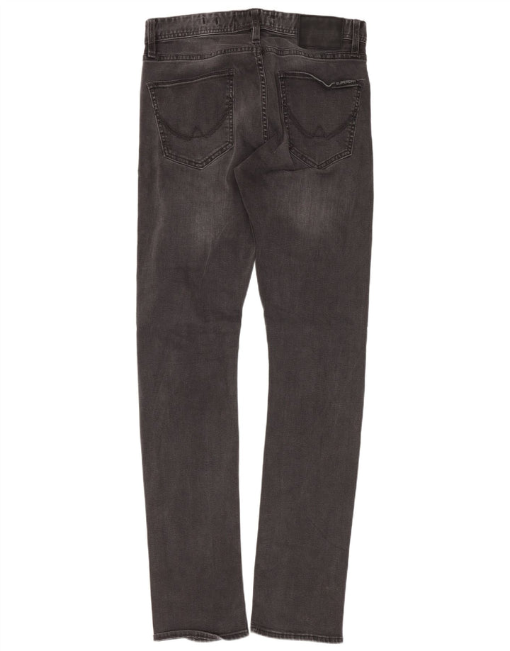 Blugi slim pentru bărbați Superdry W29 L32 bumbac gri