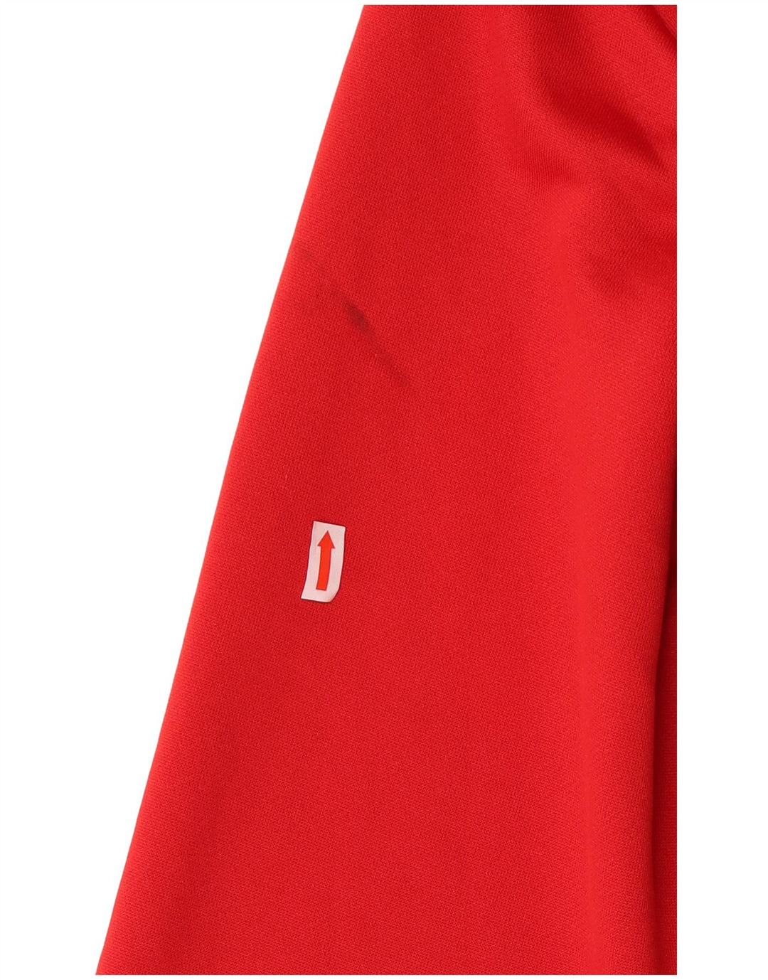 Jachetă de trening pentru bărbați Adidas, roșu mediu, poliester color bloc