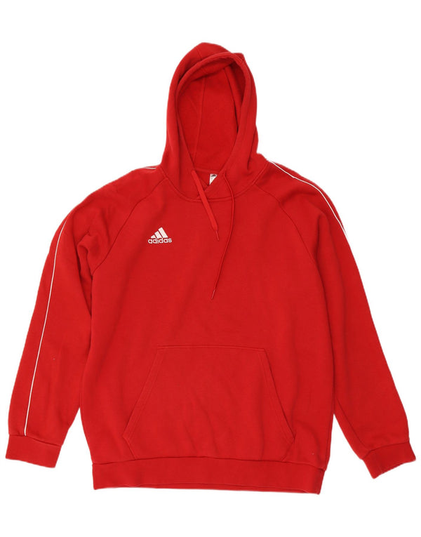 Pulover Adidas pentru bărbați, XL, roșu din bumbac Sport