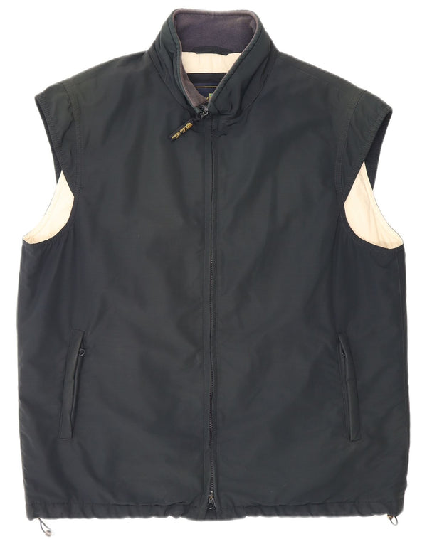 Gilet pentru bărbați Loro Piana UK 42 XL Lână virgină neagră
