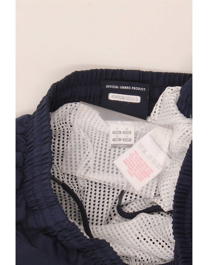 Pantaloni scurti sport Umbro pentru bărbați, poliester mici, albastru