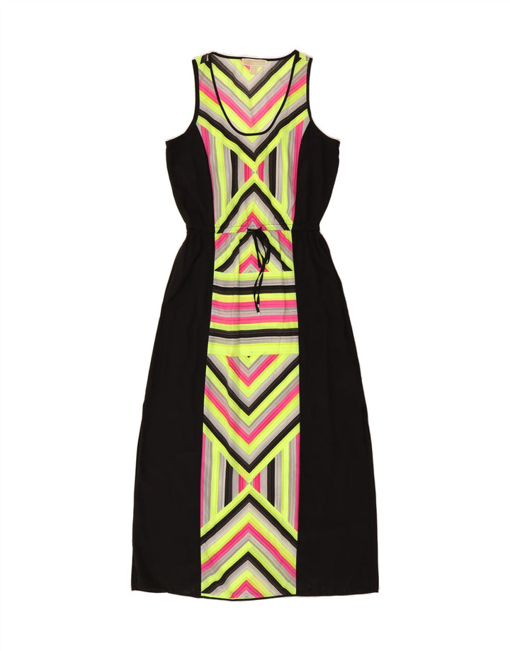 MICHAEL KORS Womens Maxi Dress US 10 Large Multicoloured Geometric Vintage Michael Kors and Second-Hand Michael Kors from Messina Hembry 