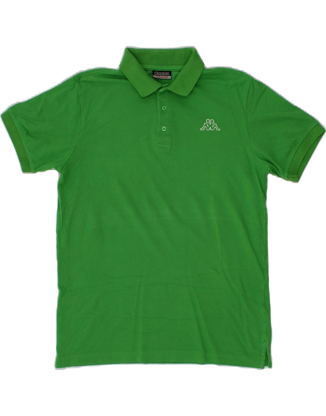 KAPPA Mens Polo Shirt Medium Green Vintage Kappa and Second-Hand Kappa from Messina Hembry 