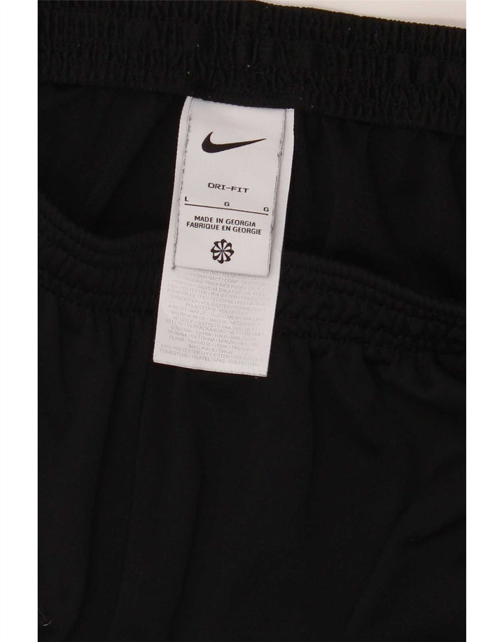 Pantaloni de trening Nike Dri Fit pentru bărbați, mari, negru, poliester color bloc