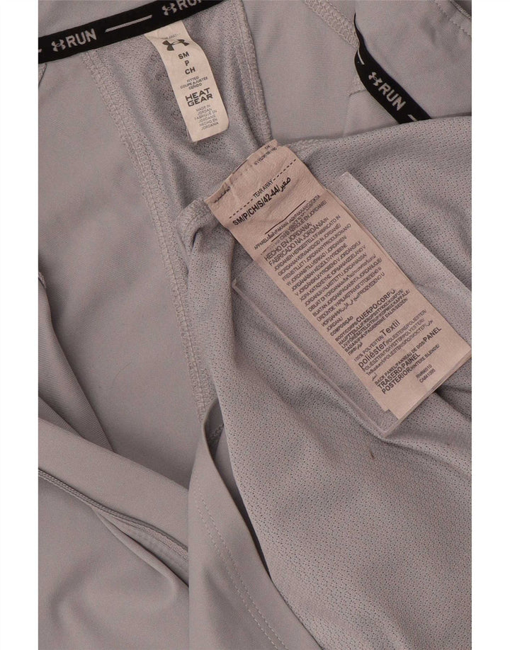Top de trening Under Armour pentru femei Heat Gear Pullover UK 10 Small Gri