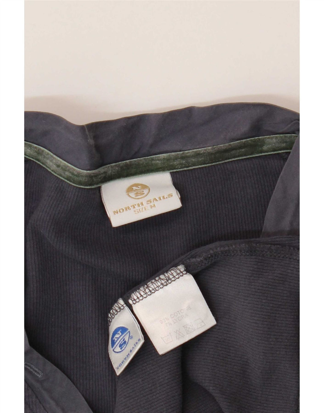 Top pentru femei North Sails cu mânecă lungă UK 12, mediu, bleumarin, bumbac