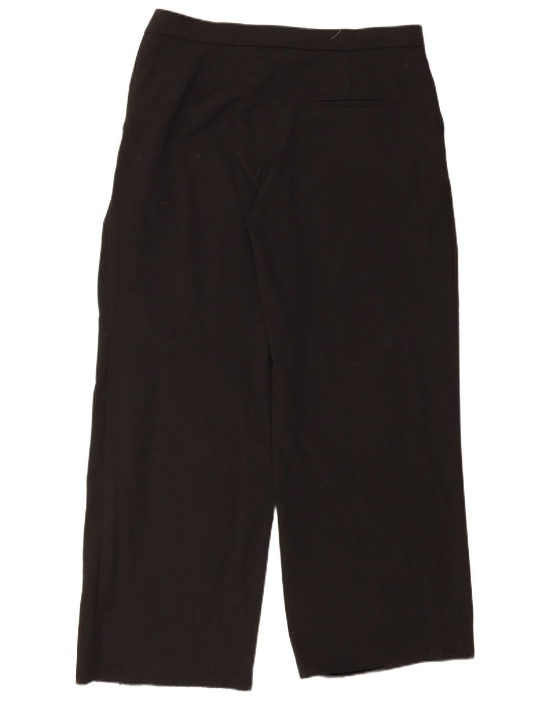 Pantaloni chino drepți pentru femei Zara XL W32 L32 Poliester negru