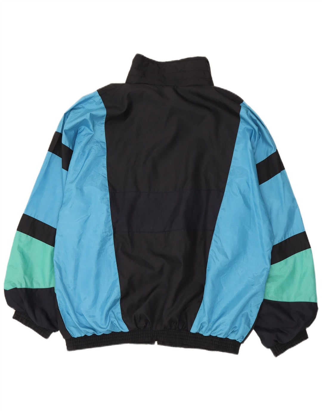 Trening pentru bărbați de epocă, jachetă mare, multicoloră, din poliester