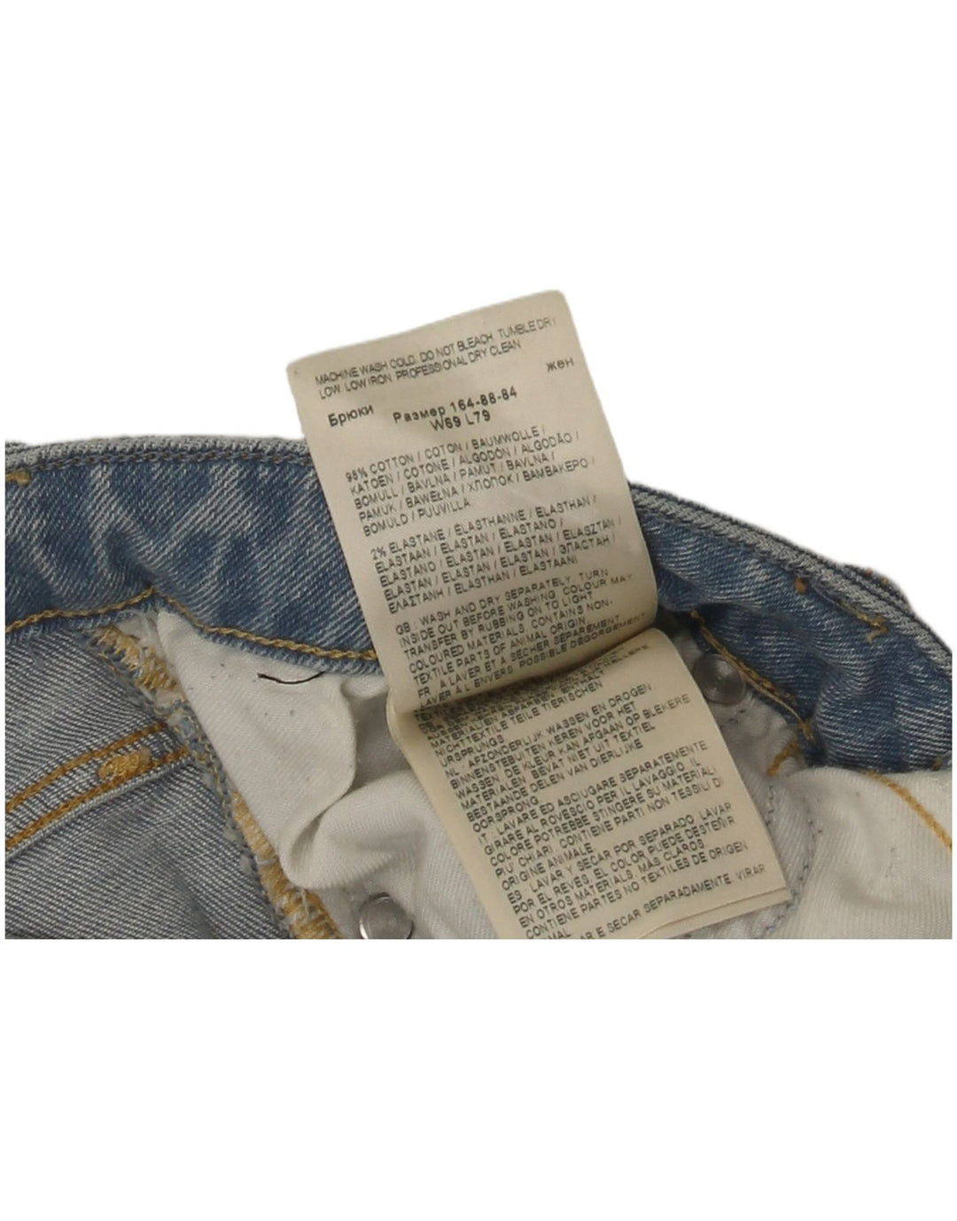 Blugi Lee Elly Slim pentru femei W27 L31 Bumbac albastru