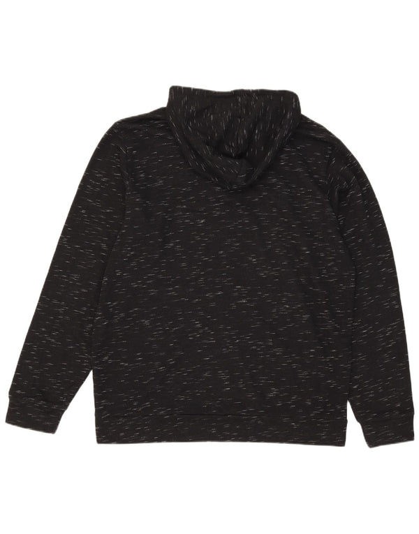 Pulover adidas pentru bărbați, mare, negru, bumbac cu pete
