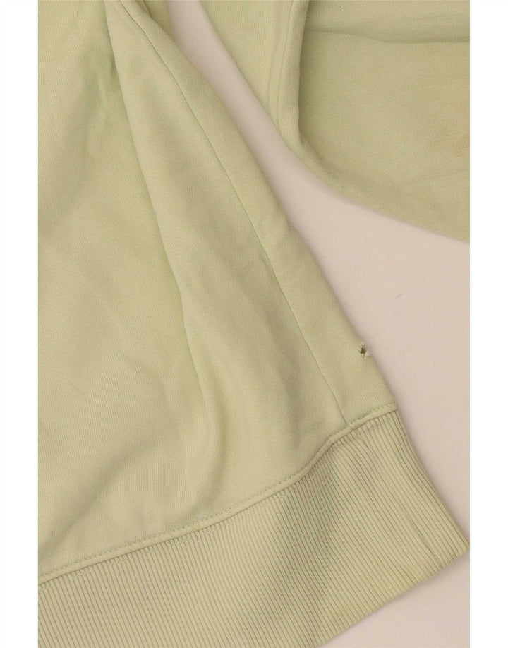 Pulover Adidas pentru bărbați, poliester verde mediu