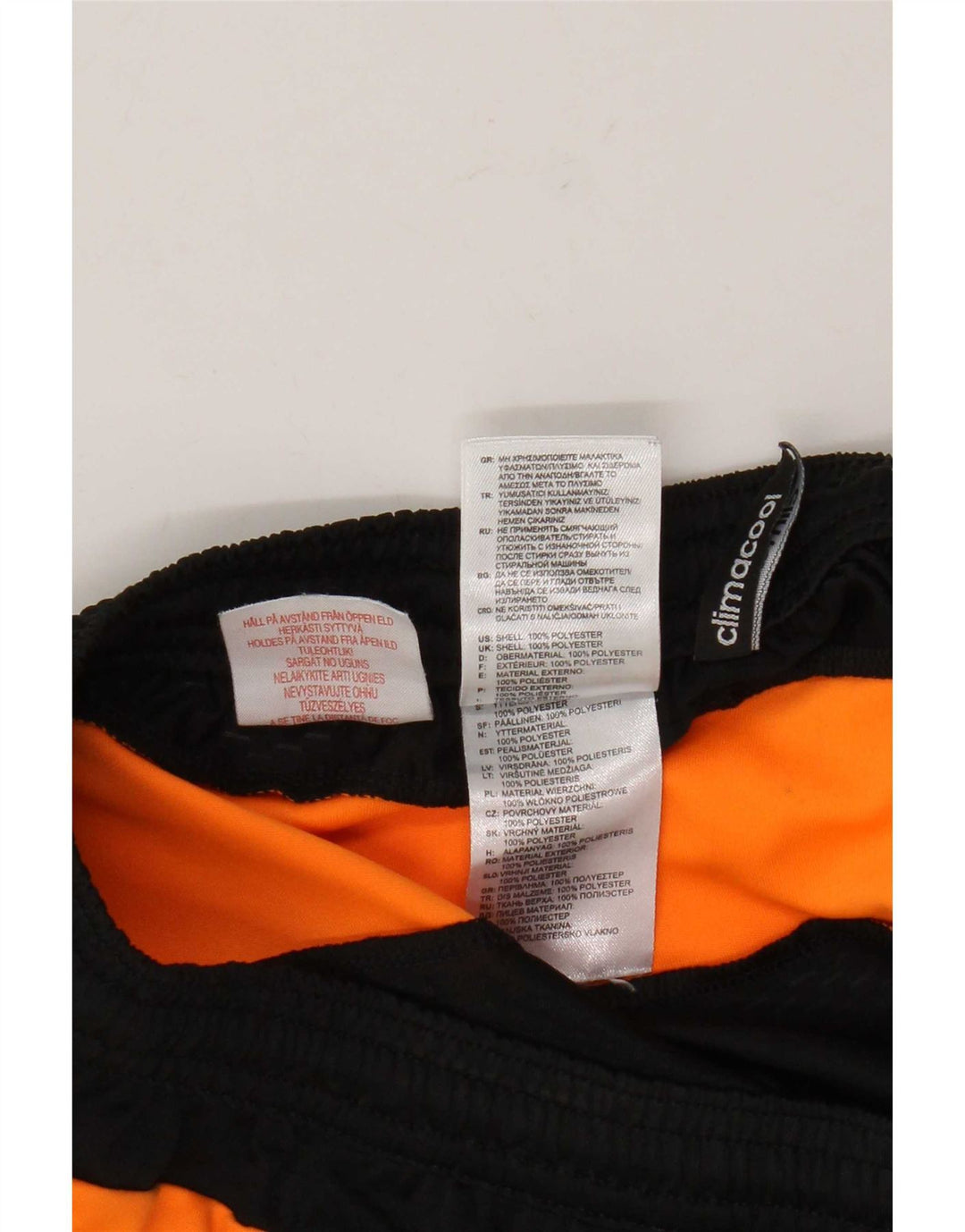 Pantaloni scurți sport adidas Climacool pentru băieți 11-12 ani, negru, poliester color