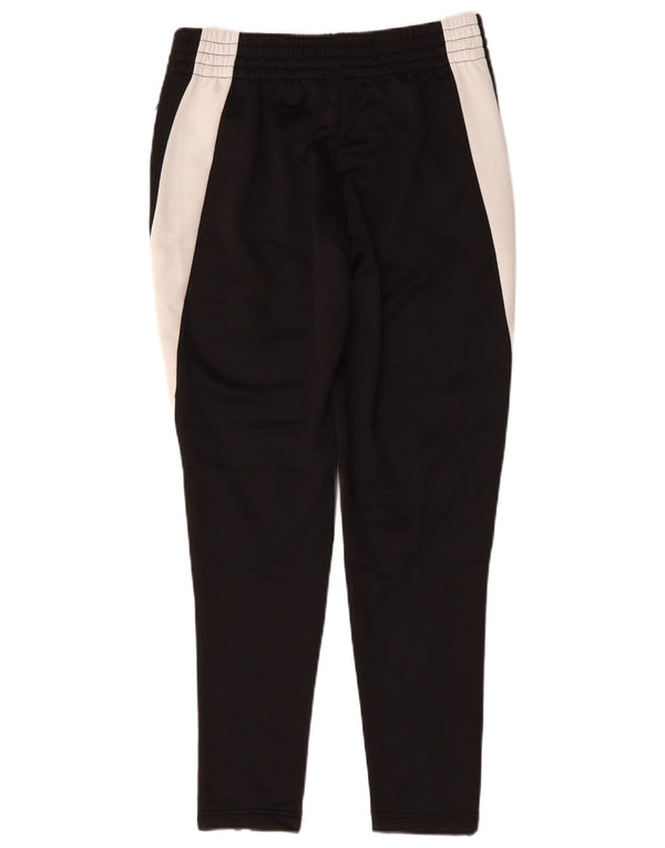 Pantaloni de trening Adidas pentru femei UK 10 Mici, negru, poliester color bloc