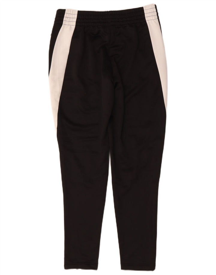 Pantaloni de trening Adidas pentru femei UK 10 Mici, negru, poliester color bloc