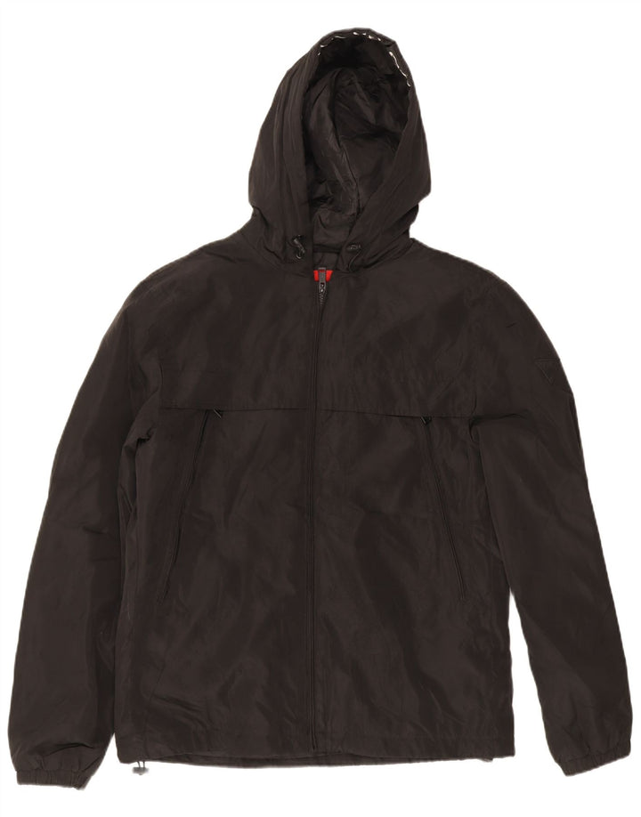 Jachetă de ploaie Guess pentru bărbați UK 40, mare, negru, poliester