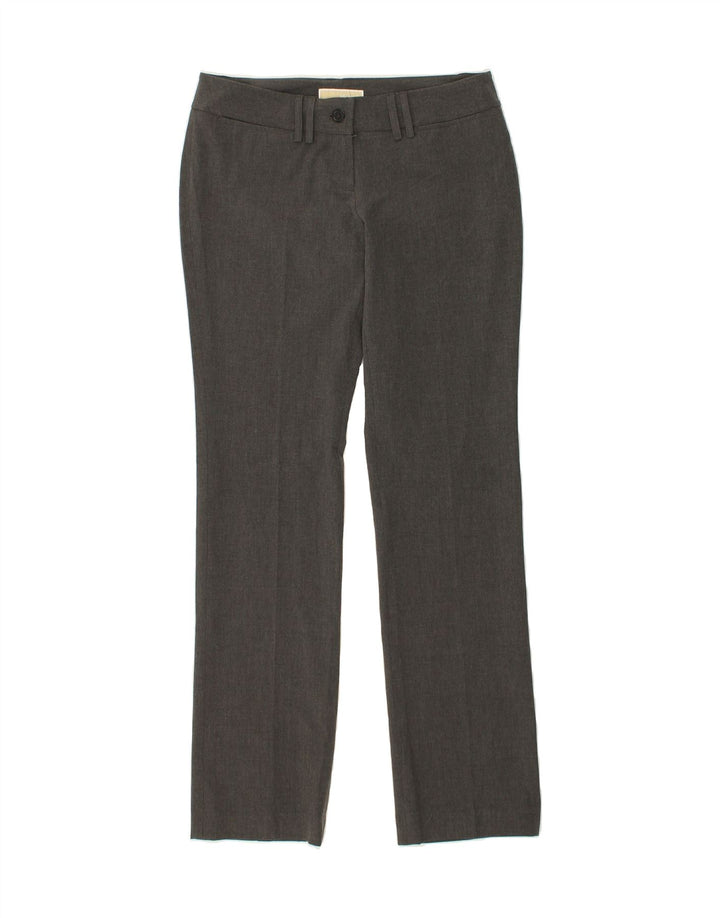 MICHAEL KORS Womens Straight Casual Trousers US 6 Medium W32 L33  Grey Vintage Michael Kors and Second-Hand Michael Kors from Messina Hembry 