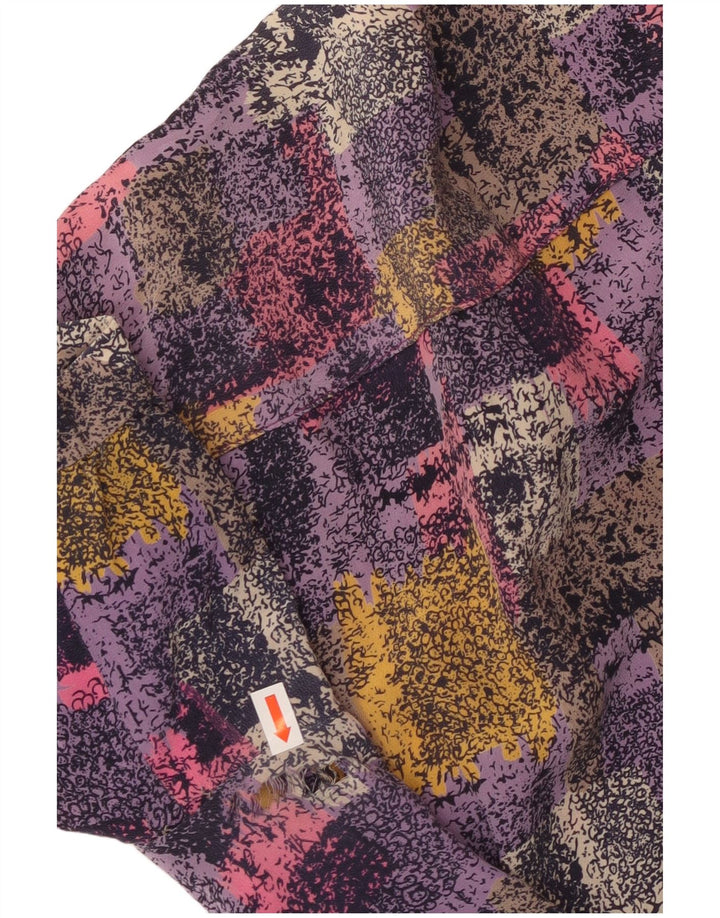 VINTAGE Rochie schimbătoare pentru femei UK 16, mare, multicoloră