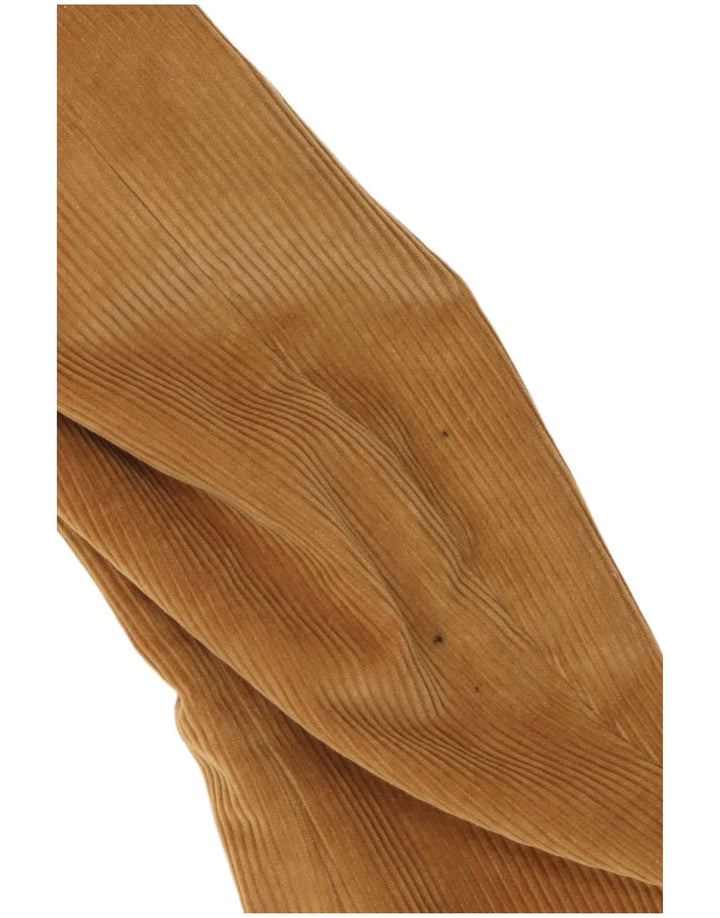 Jachetă pentru bărbați Springfield din velur cu 3 nasturi IT 48 Bumbac Bej Mediu