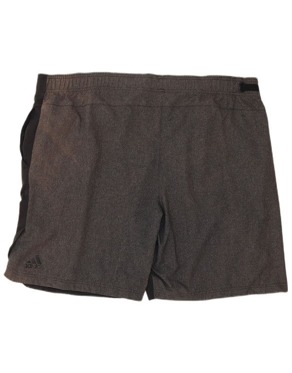 Pantaloni scurți adidas Climalite Sport 2XL, negru, poliester color bloc