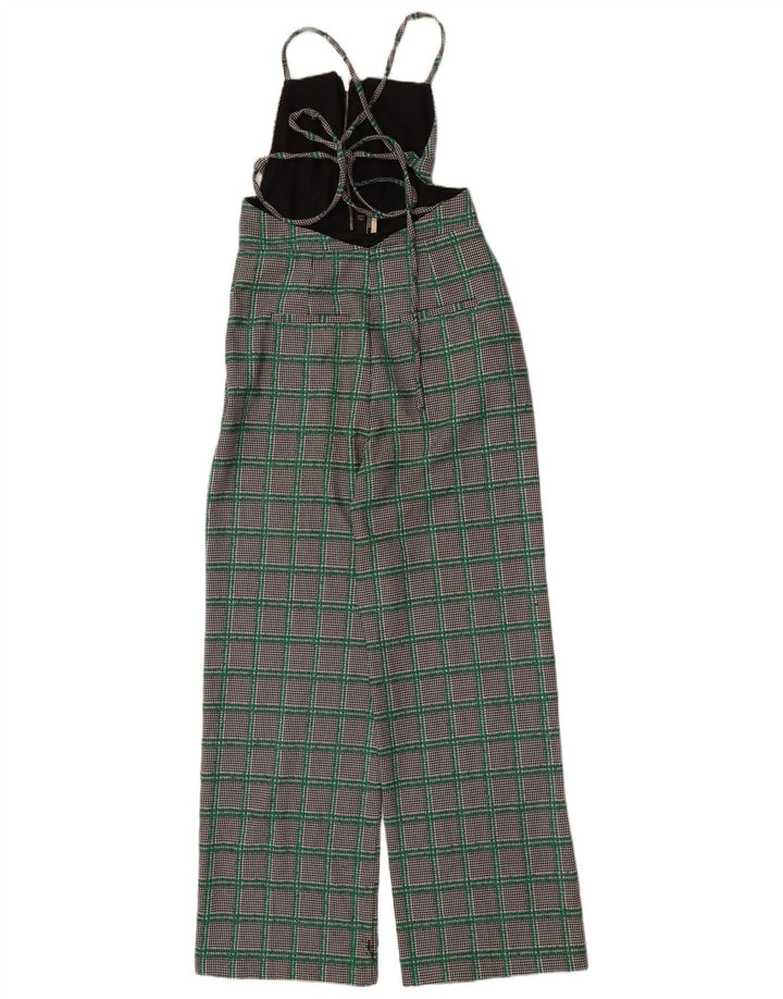 Salopetă fără mâneci Topshop pentru femei UK 10 mic multicolor Houndstooth