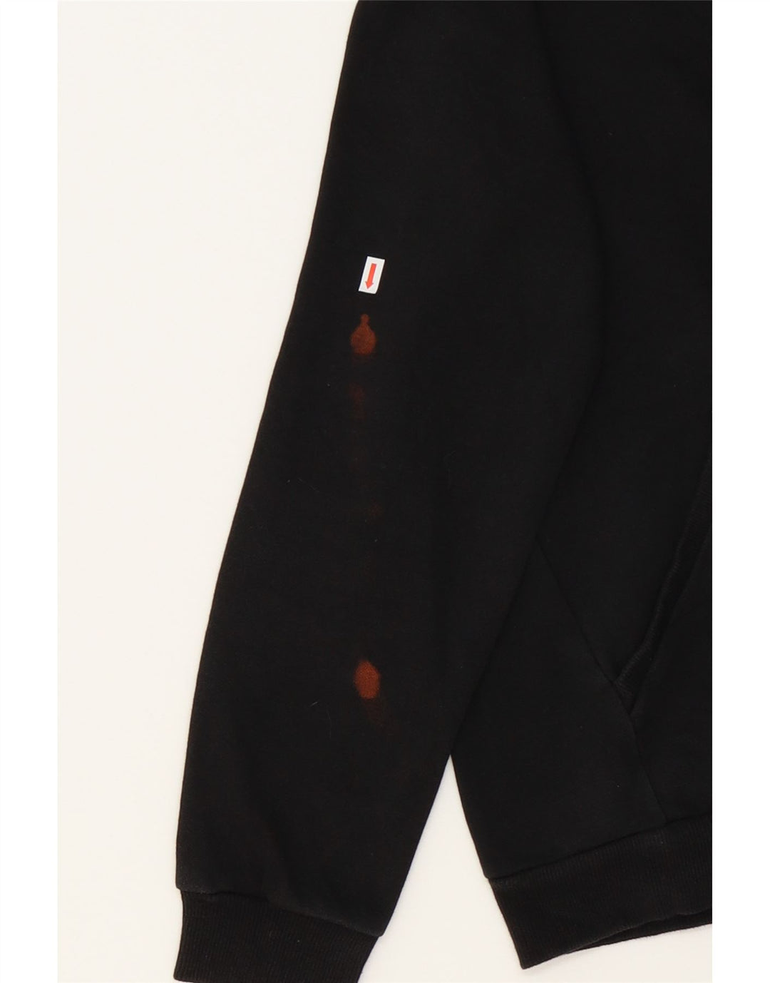 PUMA Mens Graphic Zip Hoodie Sweater Medium Black Cotton Vintage Puma and Second-Hand Puma from Messina Hembry 
