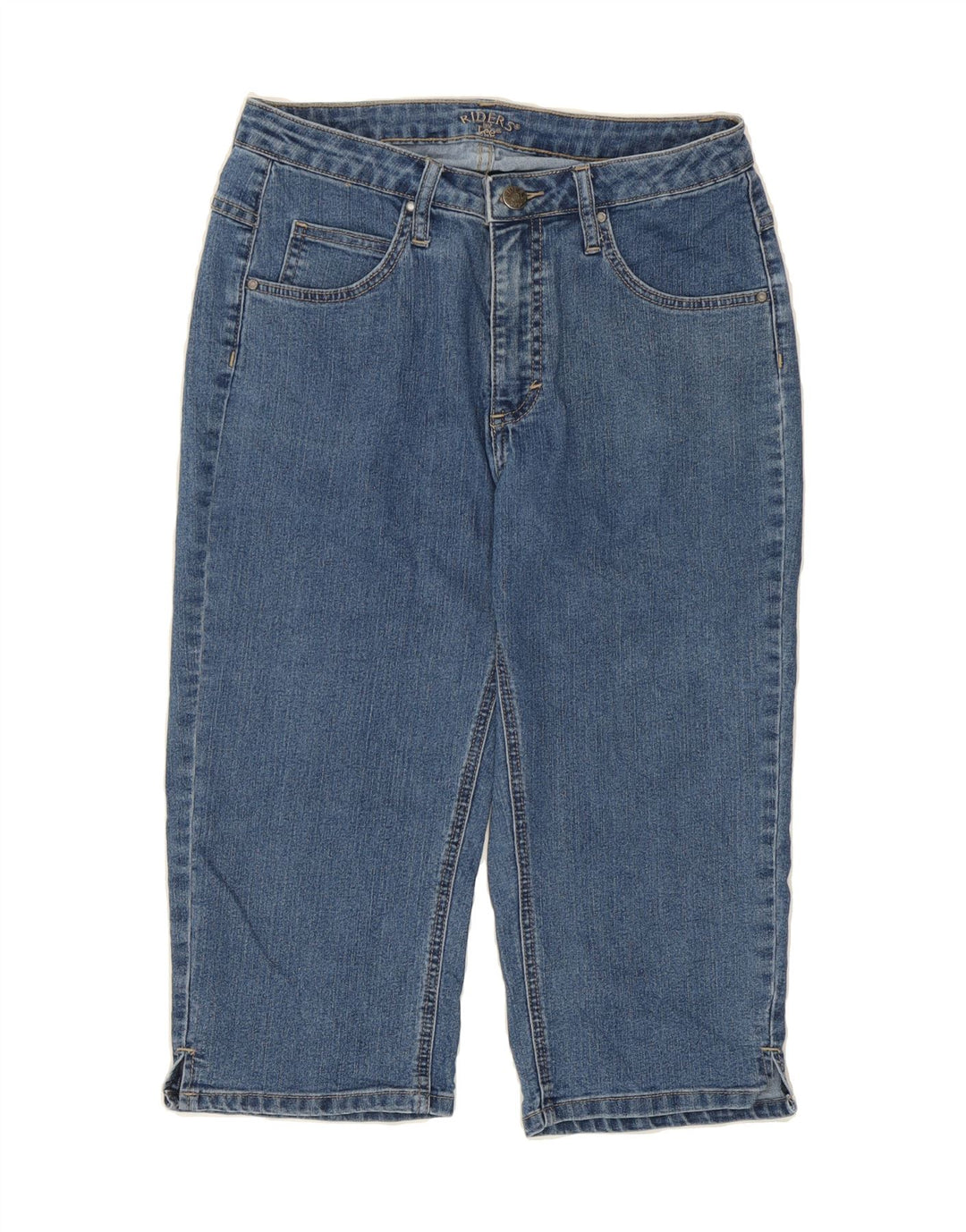 LEE Womens Capri Jeans US 10 Large W32 L18 Blue Cotton Vintage Lee and Second-Hand Lee from Messina Hembry 