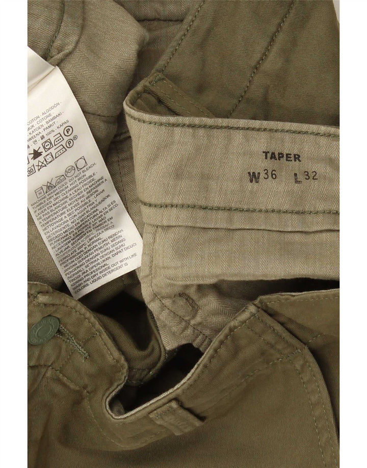 Pantaloni cargo conici pentru bărbați Levi's L36 L32 bumbac kaki
