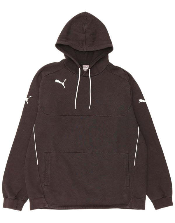 Pulover Puma pentru bărbați, 2XL, bumbac negru