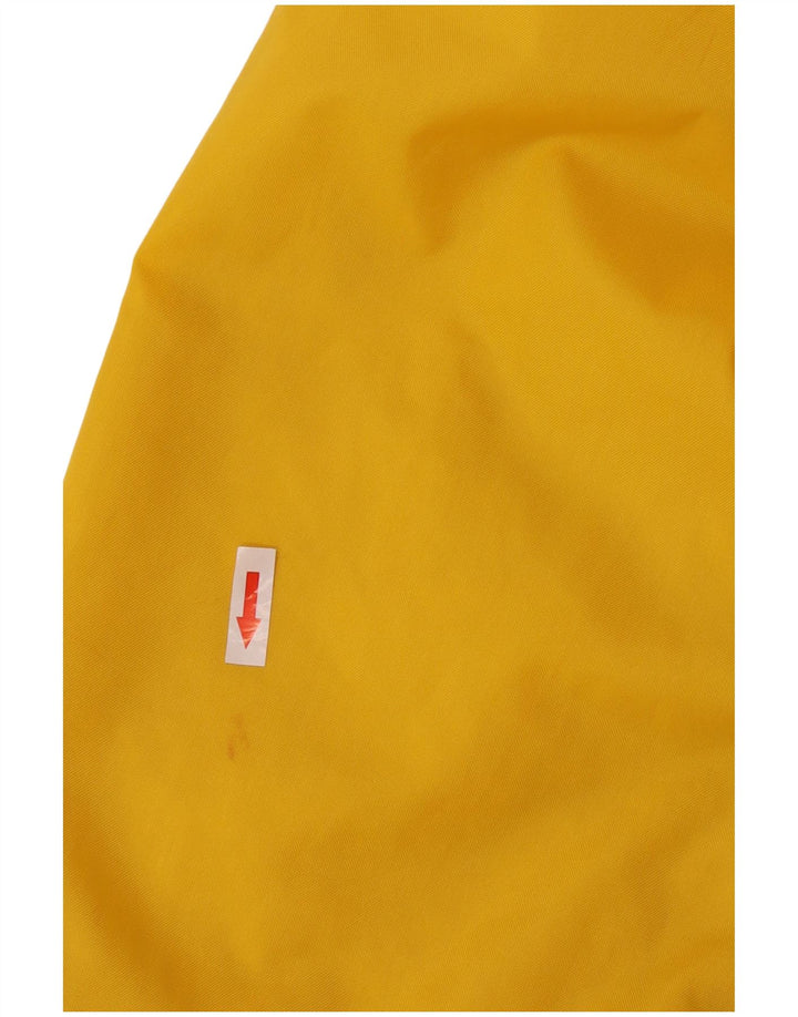 Jachetă reversibilă cu glugă Nike pentru bărbați UK 38, nailon galben mediu