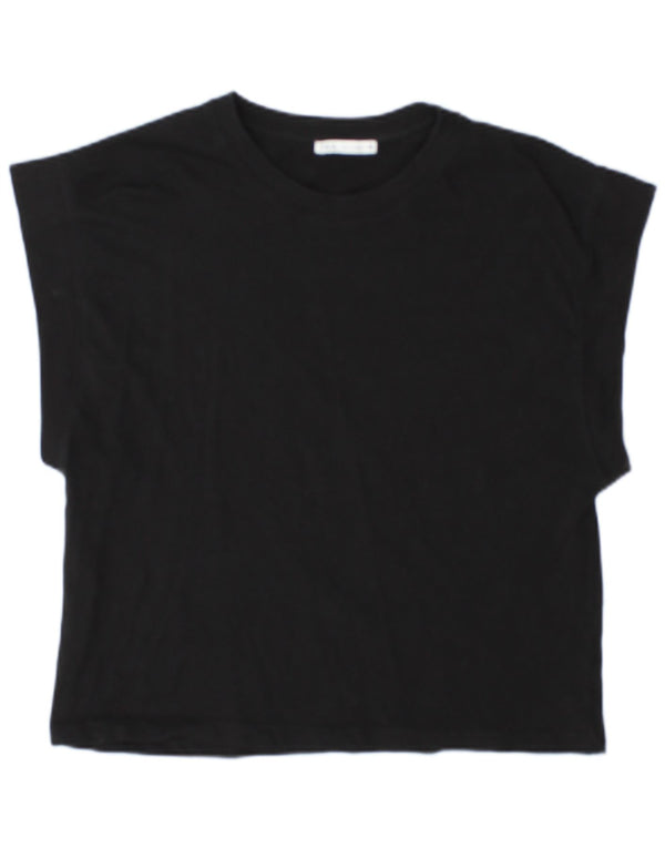 Tricou pentru femei Zara UK 14 Medium Negru