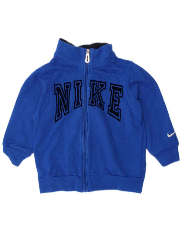 Jachetă de top pentru trening NIKE Baby Boys Graphic 9-12 luni Poliester albastru