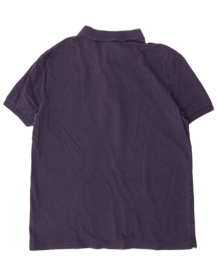 Tricou polo Lacoste pentru bărbați 2XL, bumbac bleumarin