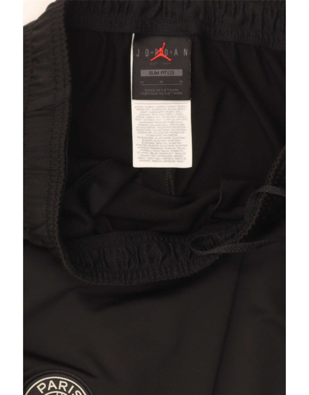 Pantaloni de trening Jordan pentru bărbați Paris Saint- Germain slim fit, negru mediu
