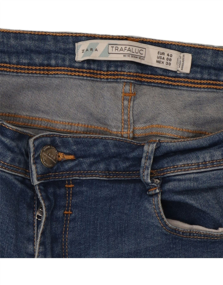 Blugi skinny de damă Zara EU 40 Medium W30 L31 Albastru