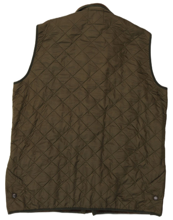 BARBOUR Gilet matlasat pentru bărbați UK 42 XL Verde