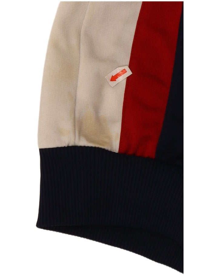 Jachetă de trening grafică ADIDAS pentru bărbați Marea Britanie 44/46, mare bleumarin