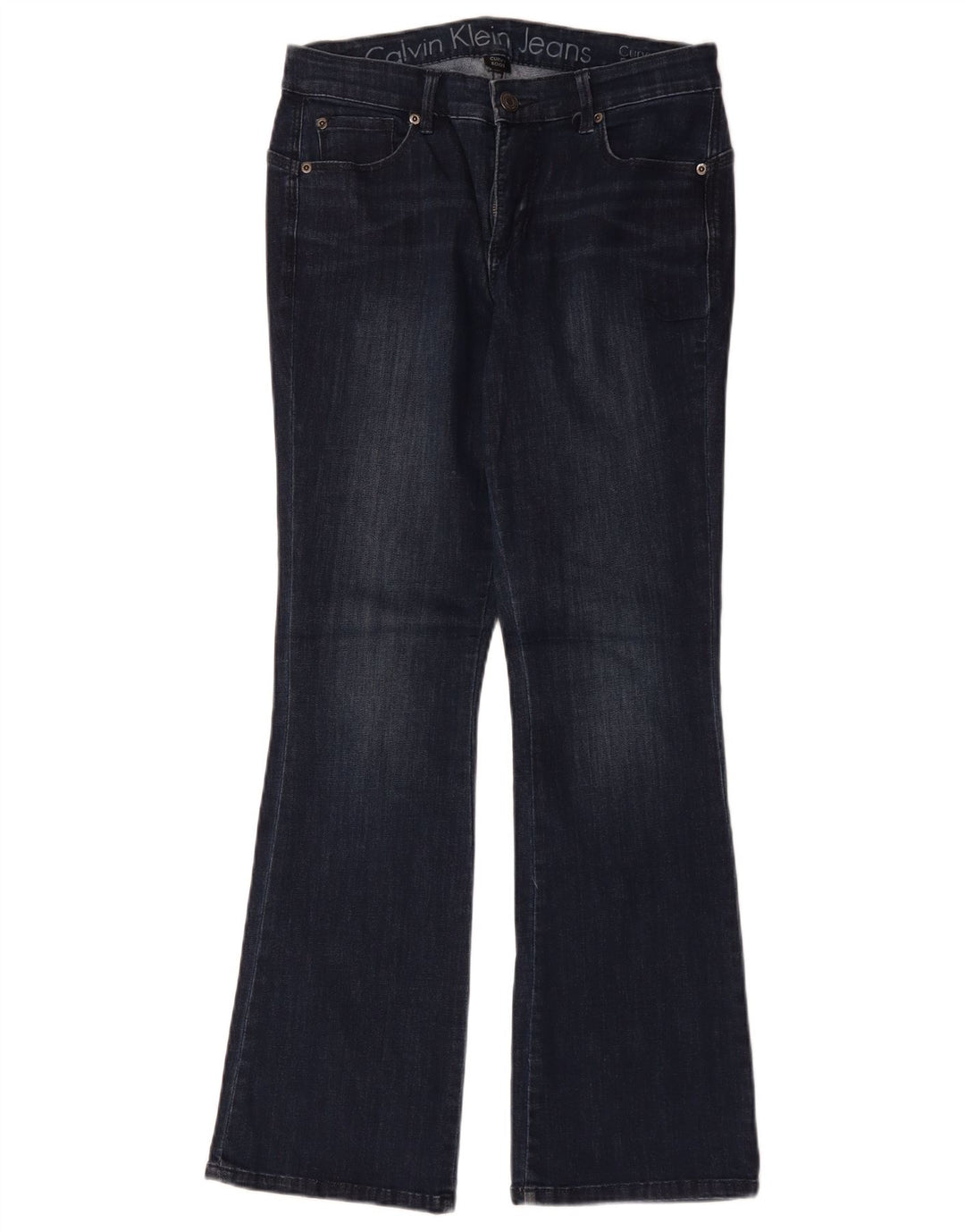 Calvin Klein Jeans Bootcut pentru femei US 8 Medium W29 L31 Bleumarin Bumbac