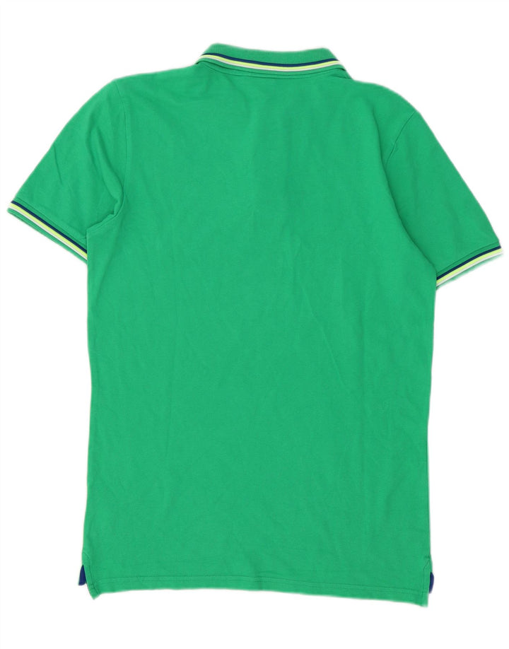 Tricou polo Sundek pentru bărbați, bumbac verde mic