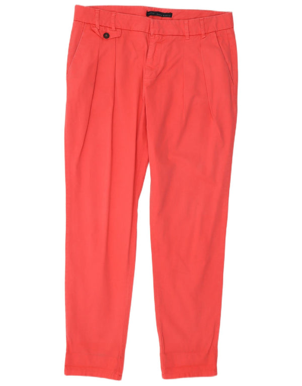Pantaloni chino pentru femei Zara Medium L28 L26 Roz