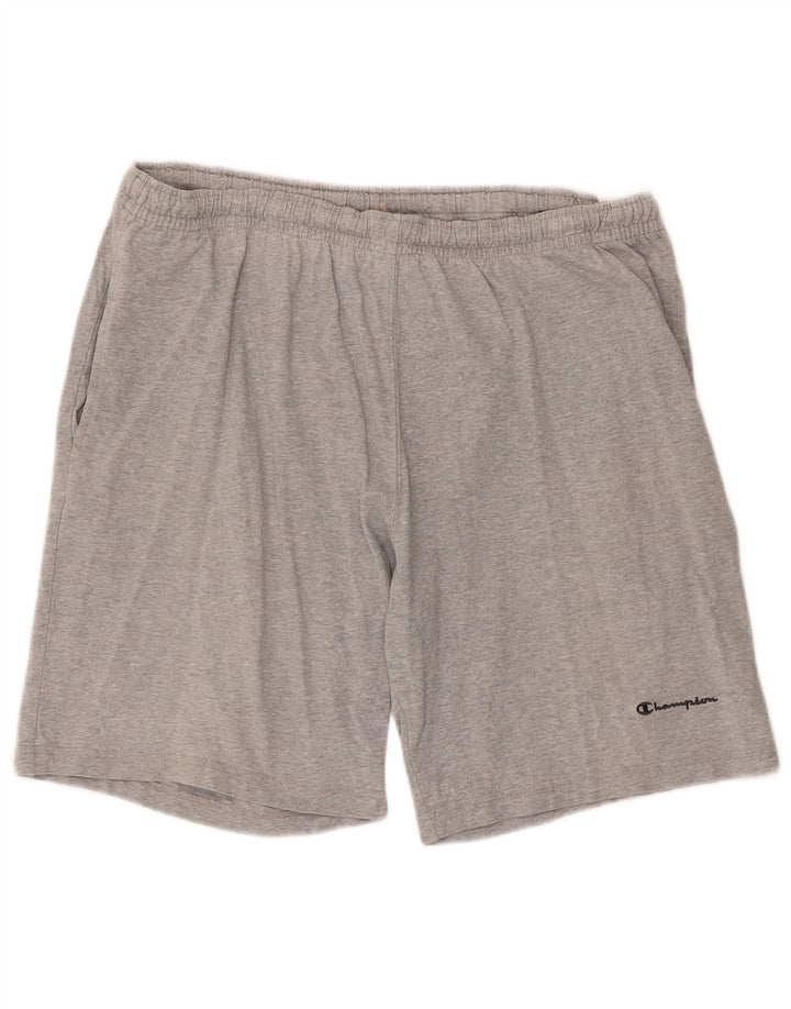 Pantaloni scurți sport Champion pentru bărbați XL, bumbac gri