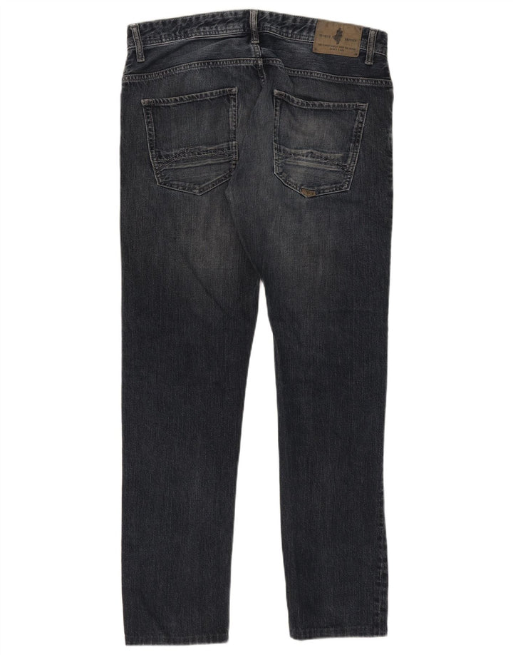 Blugi subțiri pentru bărbați Marlboro Classics W34 L30 bleumarin