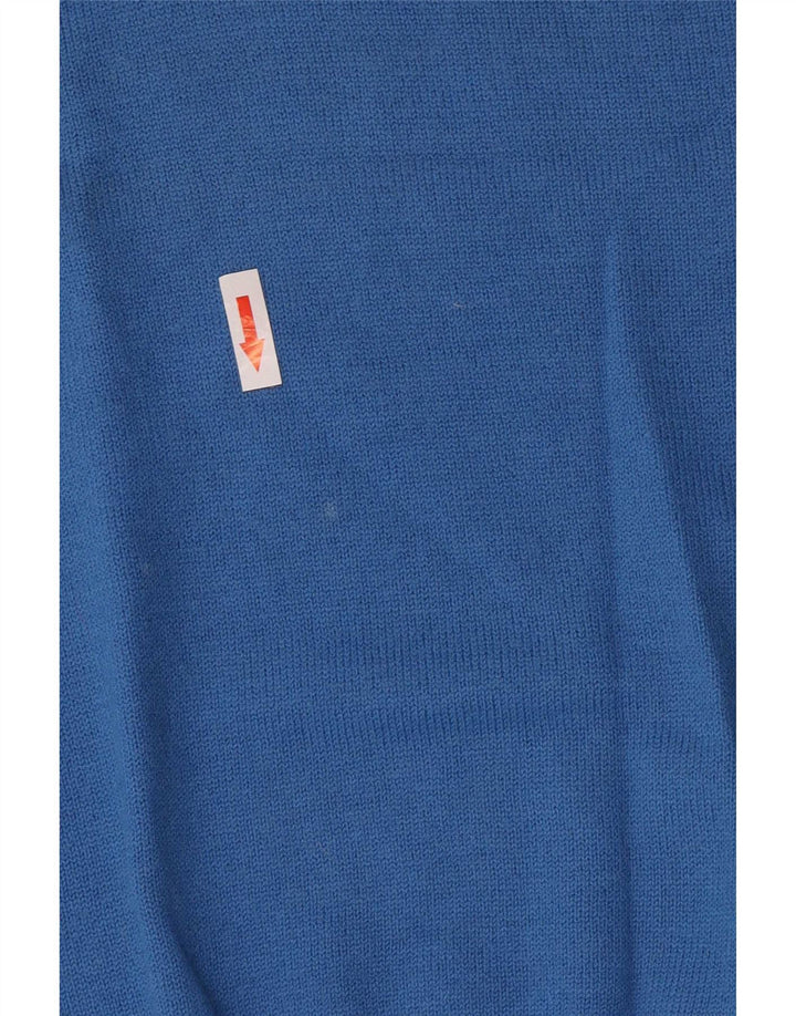 Bernhard Wagner Mens Vest Tank Top IT 52 Large Blue