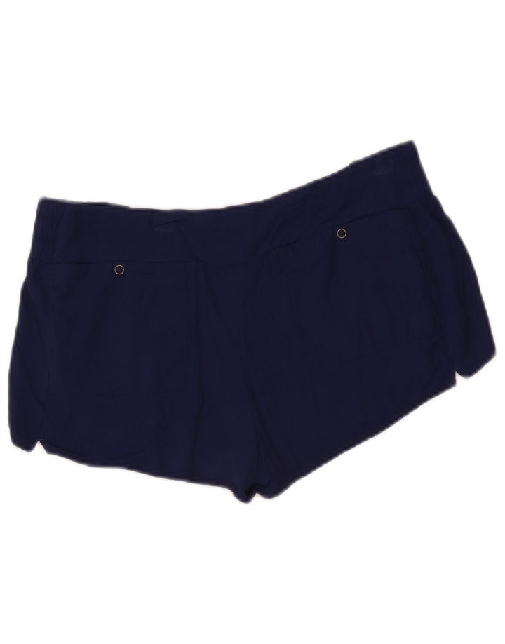 Pantaloni scurți sport Hurley pentru femei UK 14 Medium Bleumarin Rayon